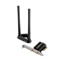 Karta sieciowa Asus PCE-AXE59BT PCI-E WiFi 6E (802.11ax), 6GHz, Bluetooth 5.2, WPA3, OFDMA, MU-MIMO - 1735472