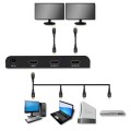 Rozdzielacz aktywny Qoltec Splitter 2 x HDMI 4K x 2K | 6Gb/s | 60Hz - 1944840