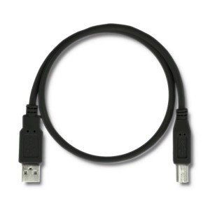 Kabel USB 2.0 Qoltec A męski | B męski | 0,5m