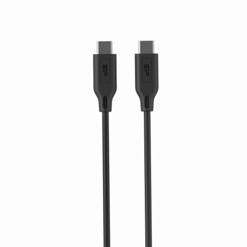 Kabel Silicon Power Boost Link PVC LK15CC, USB-C 1m, black - 1039272