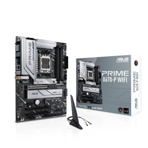 Płyta Asus PRIME X670-P WIFI/AMD X670/DDR5/SATA3/M.2//WiFi/BT/PCIe5.0/AM5/ATX