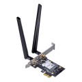 Karta sieciowa Asus PCE-AXE5400 PCI-E WiFi 6E (802.11ax), Bluetooth 5.2, WPA3, OFDMA, MU-MIMO - 1651371