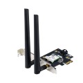 Karta sieciowa Asus PCE-AXE5400 PCI-E WiFi 6E (802.11ax), Bluetooth 5.2, WPA3, OFDMA, MU-MIMO - 1502051