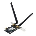 Karta sieciowa Asus PCE-AXE5400 PCI-E WiFi 6E (802.11ax), Bluetooth 5.2, WPA3, OFDMA, MU-MIMO - 1502050