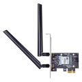 Karta sieciowa Asus PCE-AXE5400 PCI-E WiFi 6E (802.11ax), Bluetooth 5.2, WPA3, OFDMA, MU-MIMO - 1651370