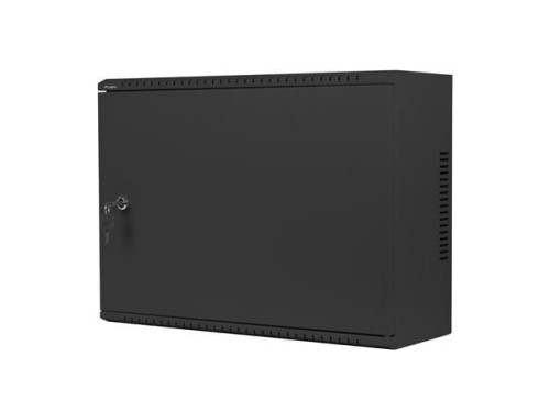 Szafa instalacyjna Lanberg rack wisząca 19" 4U+3U 540x200 niskoprofilowa czarna (złożona) - 2035568