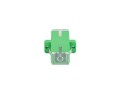 Adapter światłowodowy Lanberg SM SC/APC simplex zaślepka przezroczysta 25szt - 2044683