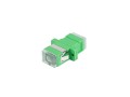 Adapter światłowodowy Lanberg SM SC/APC simplex zaślepka przezroczysta 25szt - 2044684