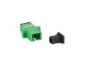 Adapter światłowodowy Lanberg SM SC/APC simplex zaślepka czarna 25szt - 2044686