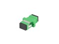 Adapter światłowodowy Lanberg SM SC/APC simplex zaślepka czarna 25szt - 2044687