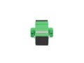 Adapter światłowodowy Lanberg SM SC/APC simplex zaślepka czarna 25szt - 2044688