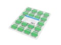 Adapter światłowodowy Lanberg SM SC/APC duplex zaślepka przezroczysta 20szt - 1311924