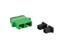 Adapter światłowodowy Lanberg SM SC/APC duplex zaślepka czarna 20szt - 2044695