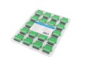 Adapter światłowodowy Lanberg SM SC/APC duplex zaślepka czarna 20szt - 1311925