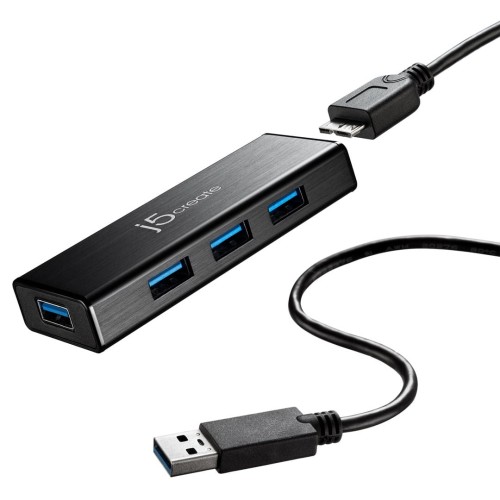 USB 3.0 4-PORT MINI HUB - EU/UK/ - 1984519