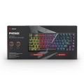 Klawiatura bezprzewodowa SAVIO PHENIX, Gateron Red Pro, ABS, mechaniczna - 2029088