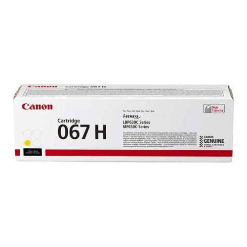Toner Canon CRG-067HY Yellow - 1800160