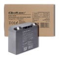 Akumulator AGM Qoltec 12V | 17Ah - 2009829