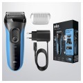 Golarka Braun z trymerem Series 3 Shave&Style 3010BT Czas pracy (maks.) 45 min Na mokro i na sucho NiMH Czarny/Niebieski - 1768686