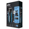 Golarka Braun z trymerem Series 3 Shave&Style 3010BT Czas pracy (maks.) 45 min Na mokro i na sucho NiMH Czarny/Niebieski - 1768687
