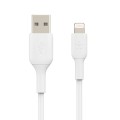 BELKIN KABEL PVC USB-A - LIGHTNING 3M, BIAŁY - 1470876