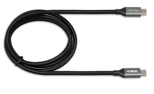 Kabel USB iBOX IKUMTC31G2 USB 3.1 gen.2, 10 Gb/s 1m - 2051059