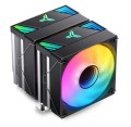 Jonsbo CR-3000 CPU-Kühler Dual Tower, ARGB - 2x 120 mm, schwarz - 2013747