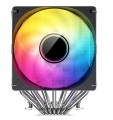 Jonsbo CR-3000 CPU-Kühler Dual Tower, ARGB - 2x 120 mm, schwarz - 2013748