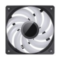 Jonsbo CR-3000 CPU-Kühler Dual Tower, ARGB - 2x 120 mm, schwarz - 2013758