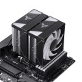 Jonsbo CR-3000 CPU-Kühler Dual Tower, ARGB - 2x 120 mm, schwarz - 2013756