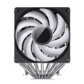 Jonsbo CR-3000 CPU-Kühler Dual Tower, ARGB - 2x 120 mm, schwarz - 2013772