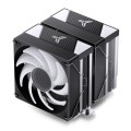 Jonsbo CR-3000 CPU-Kühler Dual Tower, ARGB - 2x 120 mm, schwarz - 2013764