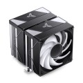 Jonsbo CR-3000 CPU-Kühler Dual Tower, ARGB - 2x 120 mm, schwarz - 2013760