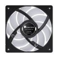 Jonsbo CR-3000 CPU-Kühler Dual Tower, ARGB - 2x 120 mm, schwarz - 2013754