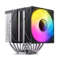 Jonsbo CR-3000 CPU-Kühler Dual Tower, ARGB - 2x 120 mm, schwarz - 2013752
