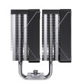 Jonsbo CR-3000 CPU-Kühler Dual Tower, ARGB - 2x 120 mm, schwarz - 2013770