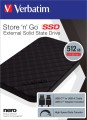 Dysk SSD zewnętrzny Verbatim Store n Go 512GB 2,5" USB-C 3.2 czarny - 2051996