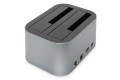 Stacja dokująca DIGITUS USB 3.0 do SSD/HDD 2.5/3.5" SATA III z funkcją klonowania - 1487546