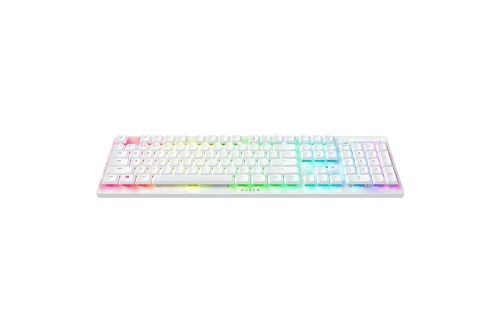 Razer Optyczna klawiatura do gier Deathstalker V2 Pro RGB LED light, US, bezprzewodowy, biały, fioletowy przełącznik - 1887971