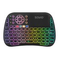 Klawiatura bezprzewodowa RGB SAVIO KW-04 BT + 2.4 GHz, TV Box, Smart TV, Konsole, PC, podświetlana - 2029070