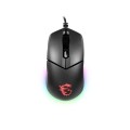 Mysz MSI Clutch GM11 (optyczna; 5000 DPI; kolor czarny) - 2062243