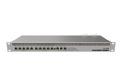 MikroTik RB1100AHx4 | Router | 13x RJ45 1000Mb/s, 1x microSD, 2x SATA 3, 2x M.2 - 2054769