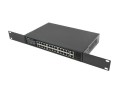Switch niezarządzalny Lanberg 24x 100Mb PoE+/2x Combo Rack 19" Gigabit Ethernet 360W - 2054847