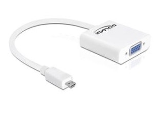 Adapter Delock HDMI-D(MICRO)(M)->VGA (F)