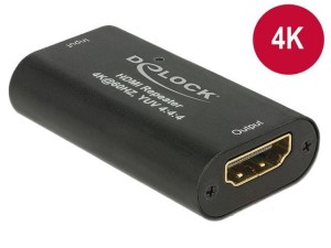 DeLOCK 11462 przejściówka do kabli HDMI Czarny