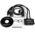 2PORT CABLE KVM WITH VGA USB/AND REMOTE SWITCH BUTTON - 2056945