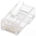Wtyk RJ45 UTP kat.5e, 8P8C, 3-ząbkowy (100 szt.) Intellinet - 2057080