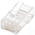 Wtyk RJ45 UTP kat.5e, 8P8C, 3-ząbkowy (100 szt.) Intellinet - 1048920