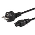 Kabel zasilający Savio CL-67 do notebooka "koniczynka" - 1784417