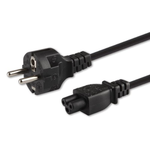 Kabel zasilający Savio CL-67 do notebooka "koniczynka" - 2057084